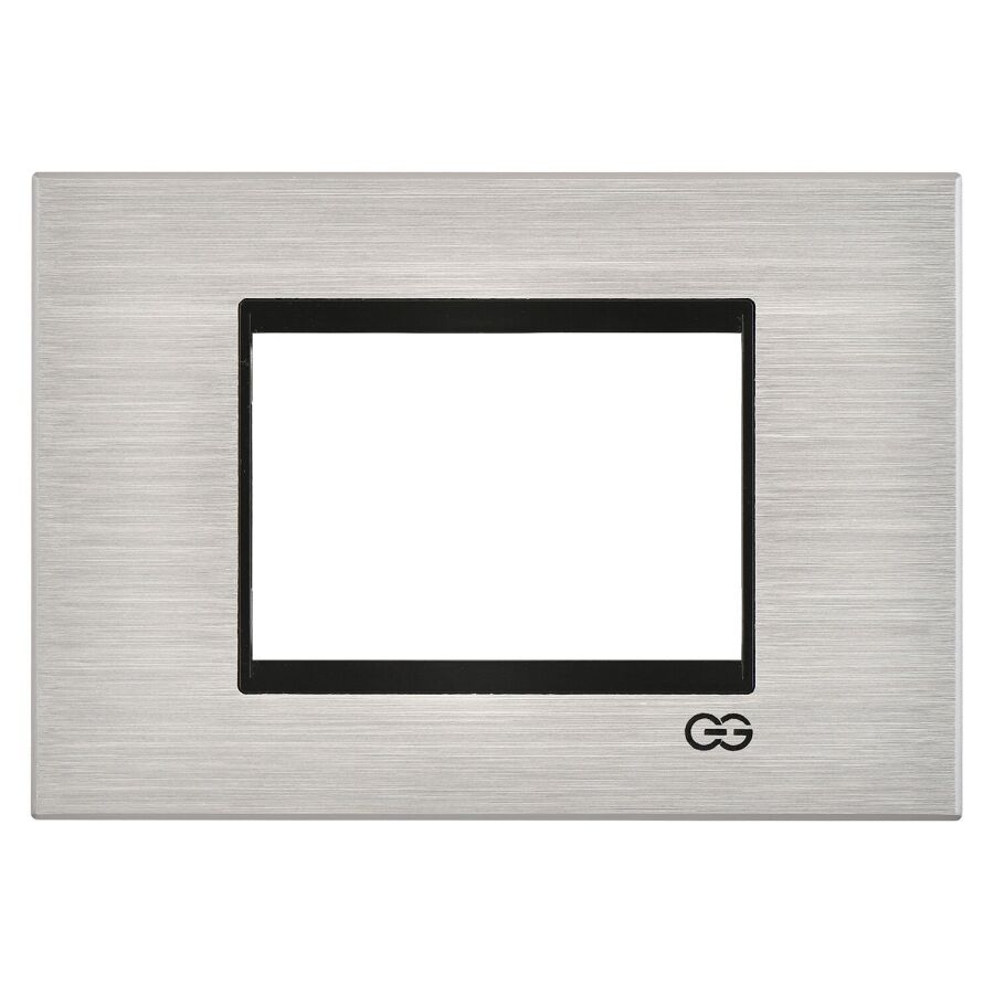 01461534-000143 Günsan Domino Gümüş & Siyah Çerçeve Çıtası - 3M - 1