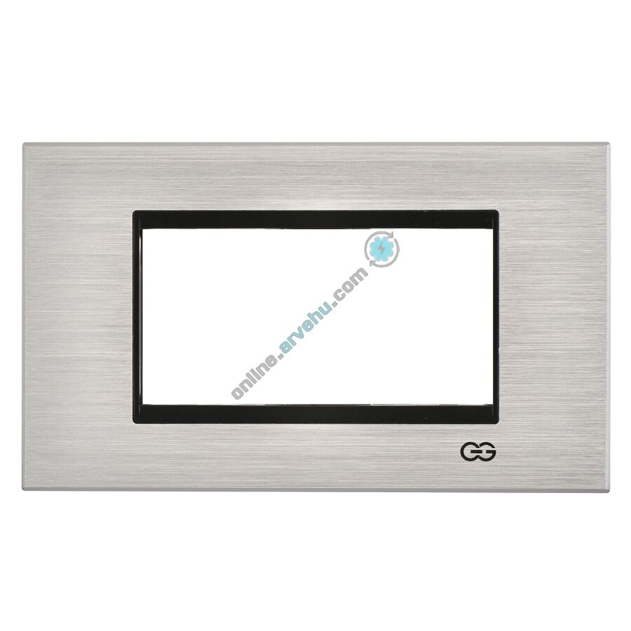 01461534-000145 Günsan Domino Gümüş & Siyah Çerçeve Çıtası - 4M - 5