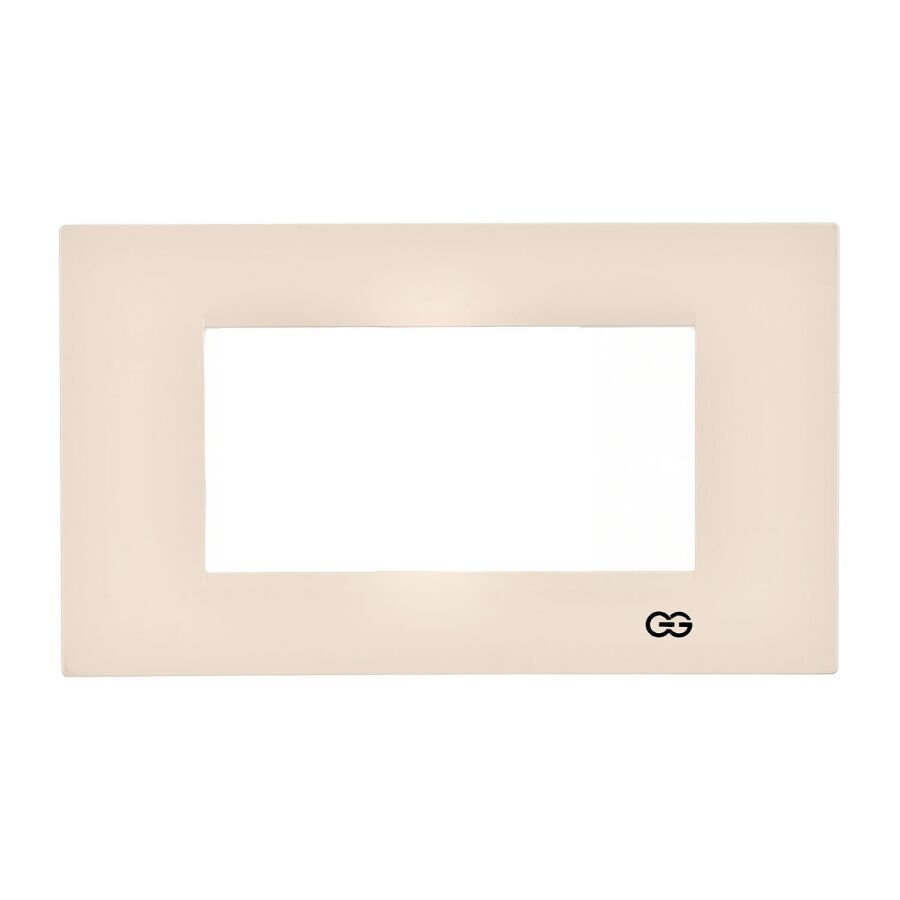 01431200-000145 Günsan Domino Krem Flat Dörtlü Çerçeve - 4M - 1