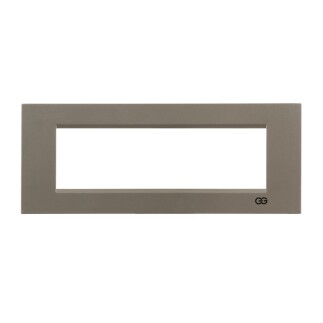 01432500-000177 Günsan Domino Metalik Bej Flat Yedili Çerçeve - 7M - 4