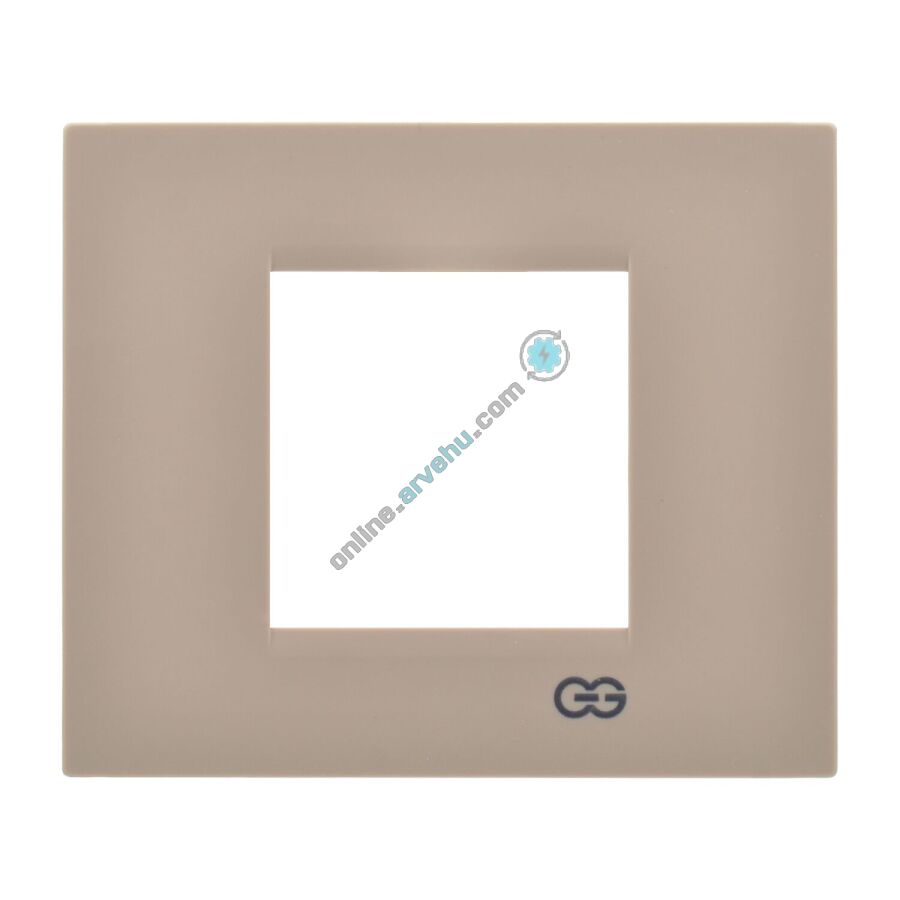 01433500-000145 Günsan Domino Mocha Flat Dörtlü Çerçeve - 4M - 6