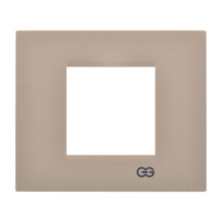01433500-000145 Günsan Domino Mocha Flat Dörtlü Çerçeve - 4M - 5