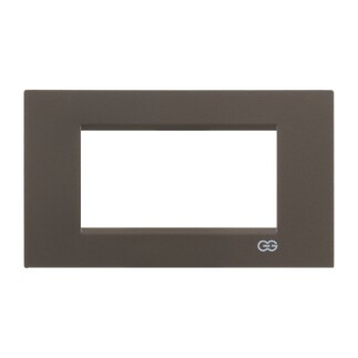 01433500-000145 Günsan Domino Mocha Flat Dörtlü Çerçeve - 4M - 4