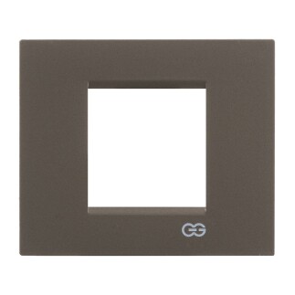 01433500-000141 Günsan Domino Mocha Flat İkili Çerçeve - 2M - 7