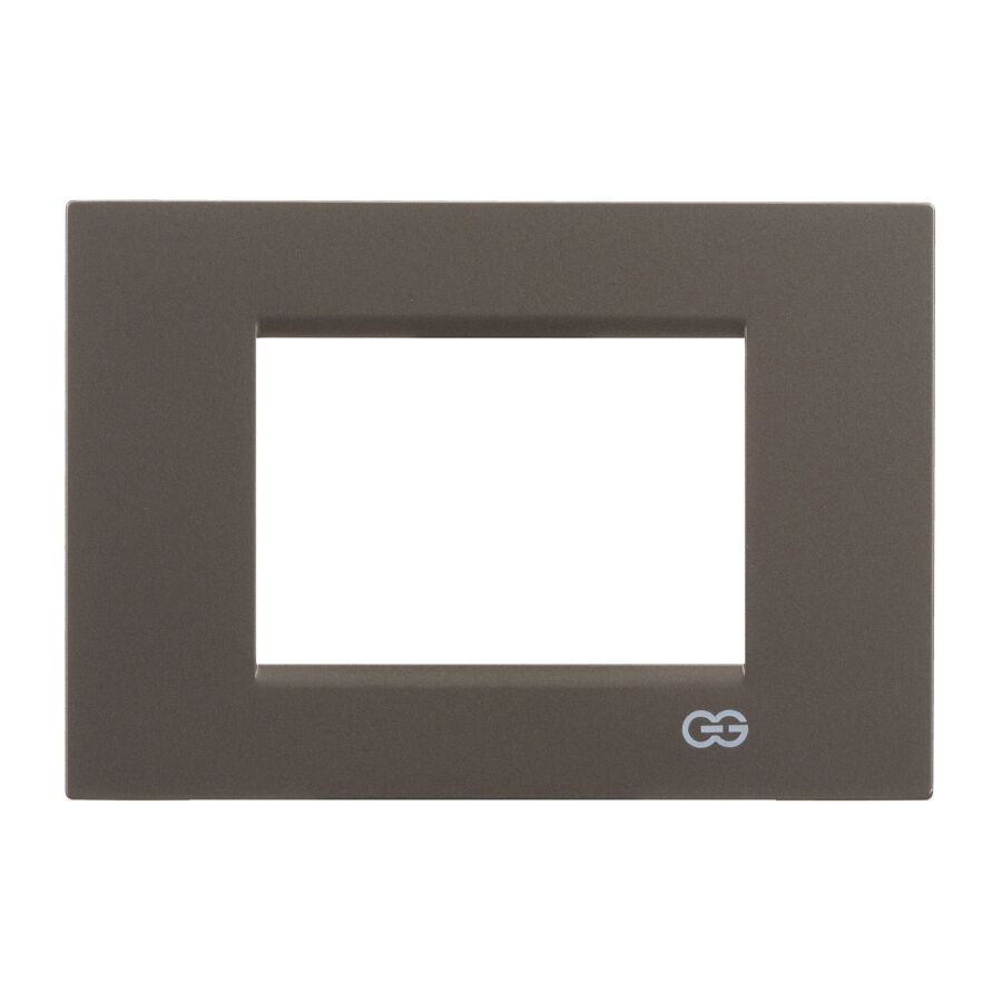 01433500-000143 Günsan Domino Mocha Flat Üçlü Çerçeve - 3M - 1