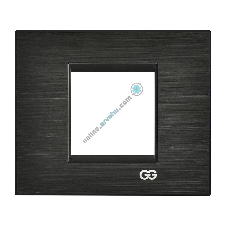 01461434-000141 Günsan Domino Siyah & Siyah Çerçeve / Çıtası Krom- 2M - 5