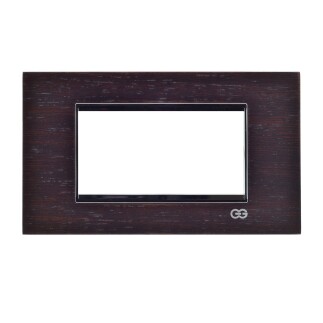 01468827-000145 Günsan Domino Venge Ahşap Çerçeve / Çıtası Krom 4M - Günsan Elektrik