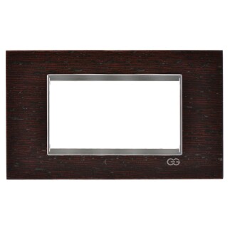 01468827-000143 Günsan Domino Venge & Krom Çerçeve / Çıtası Krom- 3M - Günsan Elektrik