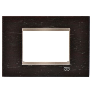 01468825-000143 Günsan Domino Venge & Metalik Bej Çerçeve / Çıtası Krom- 3M - 5