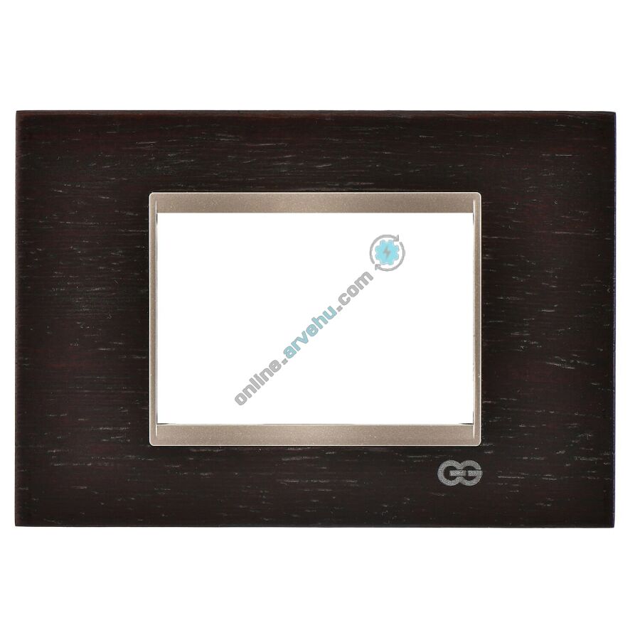 01468825-000143 Günsan Domino Venge & Metalik Bej Çerçeve / Çıtası Krom- 3M - 2
