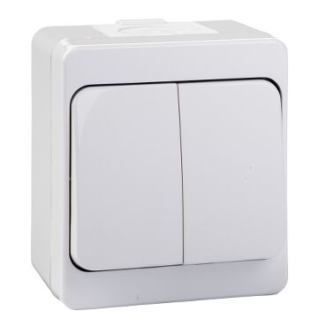 NML0300133 Schneider Nemliyer Sıva Üstü Komütatör Gri - 1