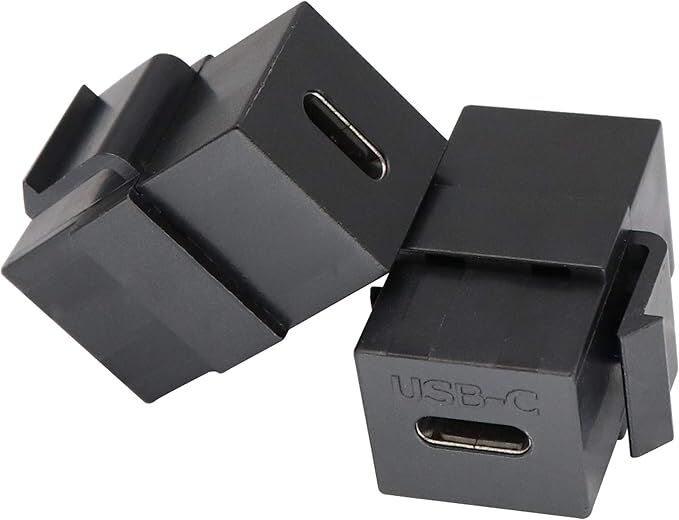 Arvehu Elektrik Type C Keystone Soketi - Siyah - ARV8500102 - 2