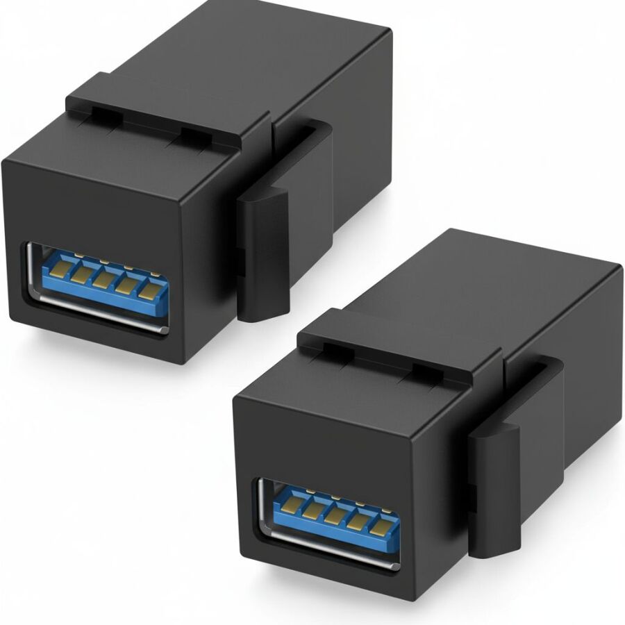 Arvehu Elektrik Usb Priz Soketi - Siyah - ARV8600102 - 1